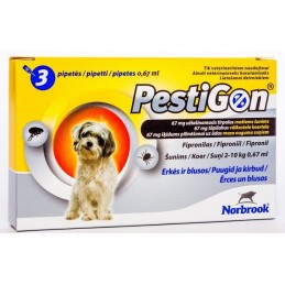 Pestigon N3 šķīdums suņiem