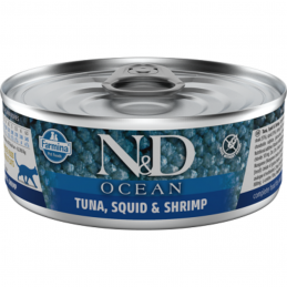 N&D CAT OCEAN TUNA SQUID...