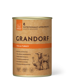 GRANDORF Dog Veal & Turkey...