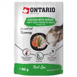 Ontario Herb Adult Cat 80g